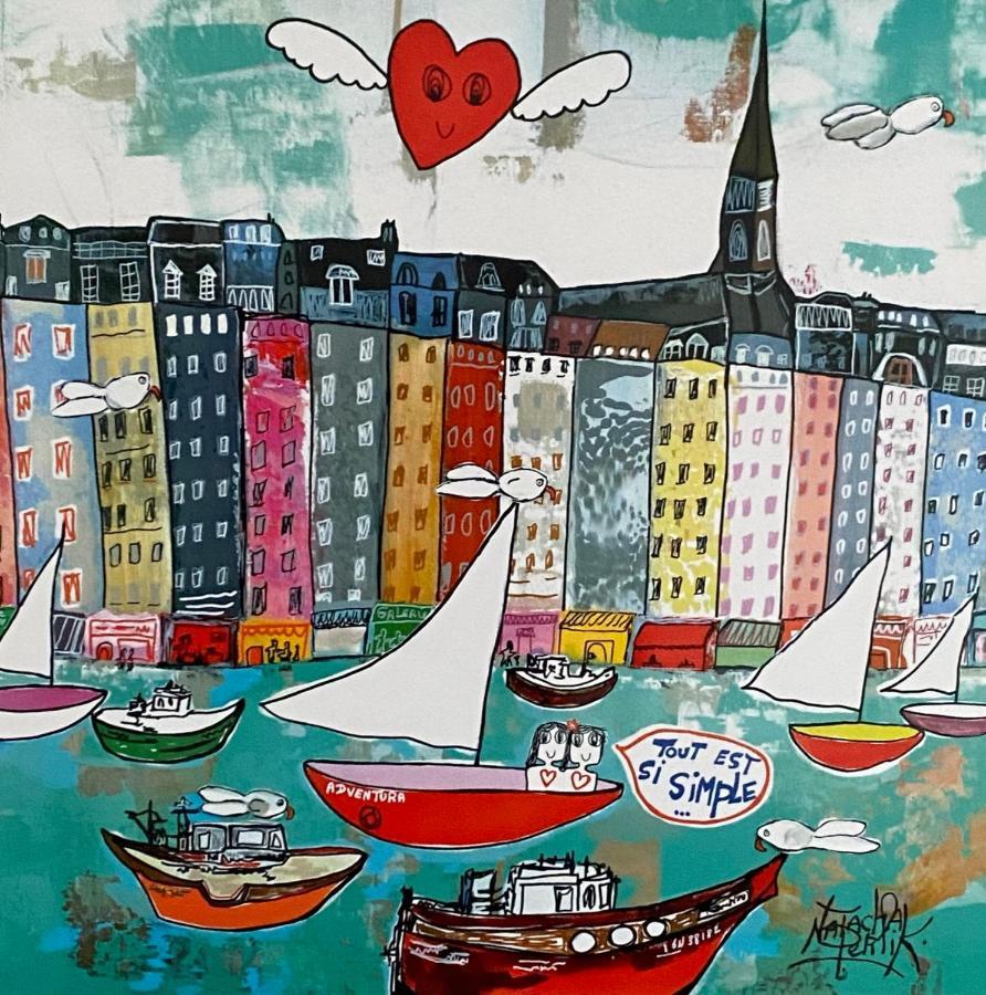 Séjour chez l'habitant D’hôtes Du Carré Des Arts Honfleur
